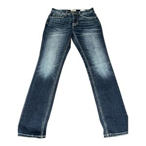Depart West Dark Wash Trouper Slim Performance Stretch Jeans Mens 31x32 Modern